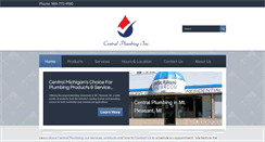 Desktop Screenshot of centralplumbinginc.com